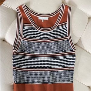 Sandro Paris Striped Dress Size 8